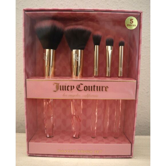 Juicy Couture Los Angeles California Makeup Brush Set - Picture 1 of 5